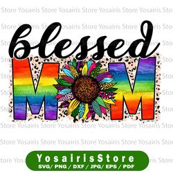 Mom Png– Colorful Mom Png – Mom Sayings Png- Mom Life Png– Gift For Mothers Day - Cool Mom Png- Rainbow Mom Png