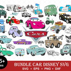 Cars Bundle, Cars SVG, Planes and Cars Birthday Bundle, Instant Download, Instant Download Lightning Mcqueen