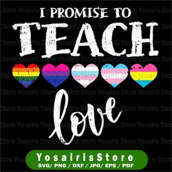 i promise to teach love png- trans - black - pride - brown - autism, lgbt png, different love png, my lgbt love png, hea