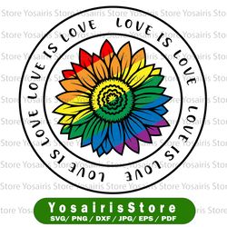Love is Love Svg, LGBT Svg, Pride Svg, Equality, Love is Love, LGBT Png, Love Wins, Rainbow Pride Svg