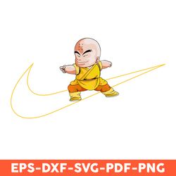 Krillin x Nike Svg, Krillin Dragon Ball Svg, Logo Nike Svg, Nike Svg, Character Svg, Anime Svg - Download File