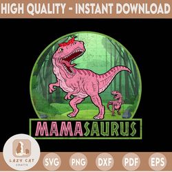 funny vintage mamasaurus png, sublimation files, t rex dinosaur mama saurus, family matching women png