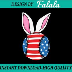 bunny baseball flag svg png, america flag baseball png, sublimation, bunny flag, easter png, digital download