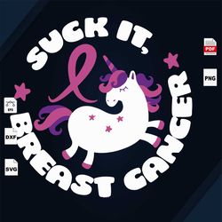suck it, breast cancer, breast cancer svg, cancer awareness, black girl svg, cancer ribbon svg, breast cancer ribbon, br