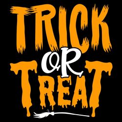 trick or treat broom halloween svg png