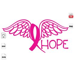 hope, eagle wing svg, cancer awareness, cancer svg, cancer ribbon svg, cancer ribbon svg, cancer gift, cancer survivor,