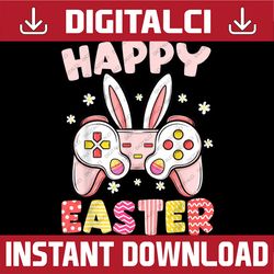 happy easter day video game controller bunny gamer easter day png, happy easter day sublimation design