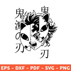 Kamado Tanjiro Svg, Cartoon Svg, Kimetsu No Yaiba Svg, Japanese Svg, Anime Svg, Kamado Tanjiro Cut Files - Download File
