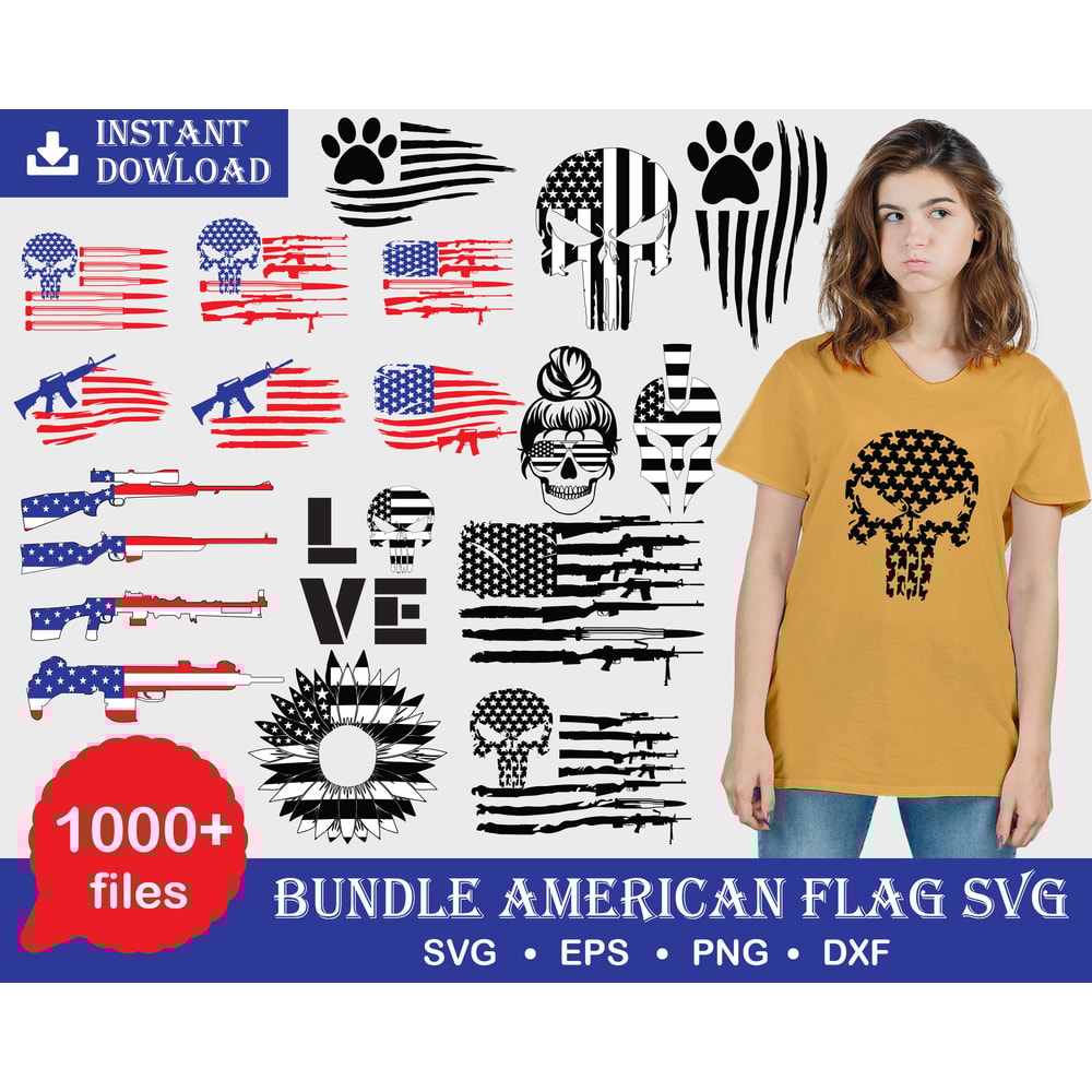 1000 American flag bundles svg-png, american clipart , american flag vector svg png, commercial use.jpg