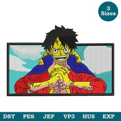 Anime Inspired Embroidery Designs, Machine Embroidery Design 3 Sizes, Anime Embroidery Files Pes Dst, INSTANT DOWNLOAD