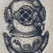 linocut print diving helmet-8.jpg