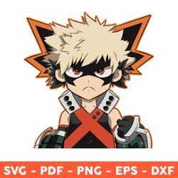 katsuki bakugo svg, my hero academia svg, japanese cartoon svg, manga svg, anime svg, svg, png - download