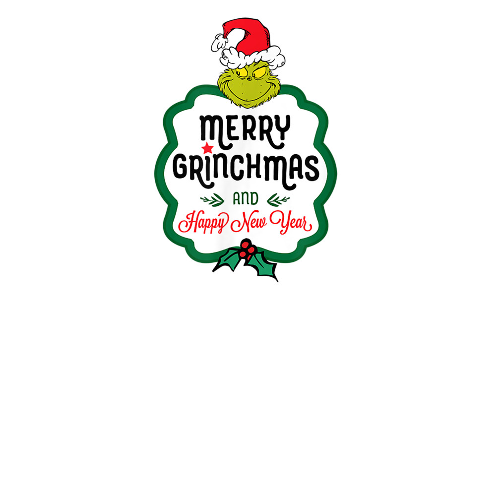 Dr Seuss Grinch Happy New Year T-shirt.png
