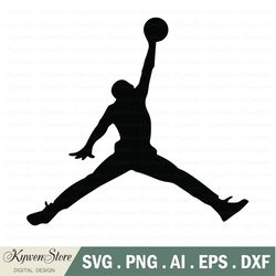 jordan logo svg, png, cricut, silhouette cut file, glowforge, instant digital download, png