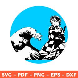 Kimetsu No Yaiba Svg, Kamado Tanjiro Svg, Anime Svg, Manga Demon Slayer Svg, Anime Manga Svg, Japanese Svg - Download