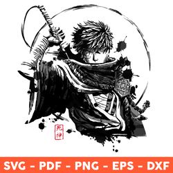 kurosaki ichigo svg, bleach svg, anime svg, manga svg, japanese cartoon svg, svg, png, dxf, eps - download file