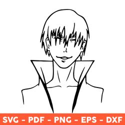 Kurosaki Ichigo Svg, Bleach Svg, Anime Svg, Manga Svg, Japanese Cartoon Svg, Svg, Png - Download File