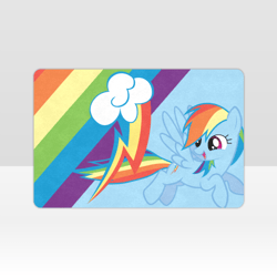 Rainbow Dash Doormat, Welcome Mat
