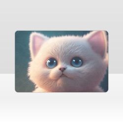 Cute Cat Kawaii Doormat, Welcome Mat