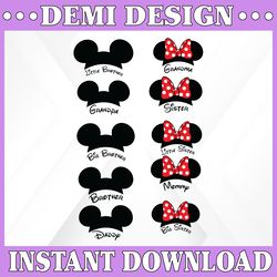 mickey and minnie half, mickey mouse and minnie mouse svg, walt disney quotes svg, dxf,png, clipart, cricut, quotes