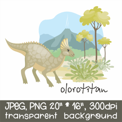 Olorotitan | Sublimation Design PNG