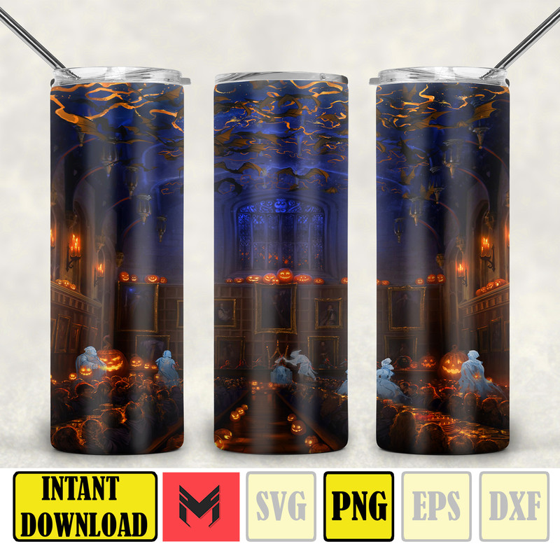 Harry Magic Tumbler, HP Tumbler Png, 20oz Skinny Straight, HP Tumbler Wrap, Full Tumbler Wrap, Sublimation Print (12).jpg
