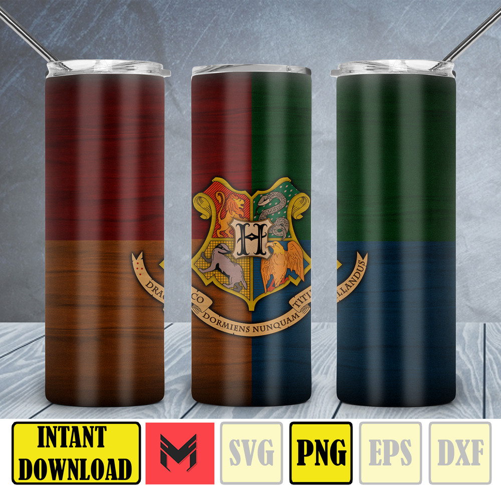 Harry Magic Tumbler, HP Tumbler Png, 20oz Skinny Straight, HP Tumbler Wrap, Full Tumbler Wrap, Sublimation Print (91).jpg