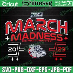 Gonzaga Bulldogs March Madness 2023 Basketball Navy, Basketball svg, Sport svg, svg, Digital Download