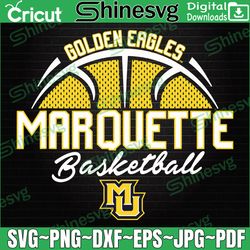 Marquette Golden Eagles Basketball Swish Navy, Basketball svg, Sport svg, svg, Digital Download