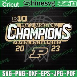 Purdue Boilermakers Big Ten Champs Mens Basketball 2023, Basketball svg, Sport svg, svg, Digital Download