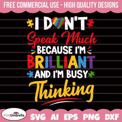 i don't speak much svg, autism svg, autism awareness svg, autism mom svg, autism puzzle svg, puzzle piece svg