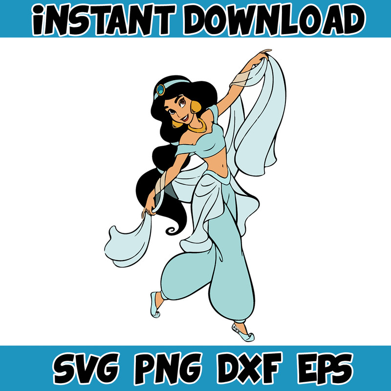 Aladdin SVG, Layered SVG, Aladdin Cut File, Aladdin Cricut file, Princess Jasmine Cut File , Princess SVG (2).jpg