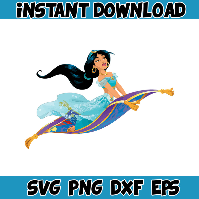 Aladdin SVG, Layered SVG, Aladdin Cut File, Aladdin Cricut file, Princess Jasmine Cut File , Princess SVG (20).jpg