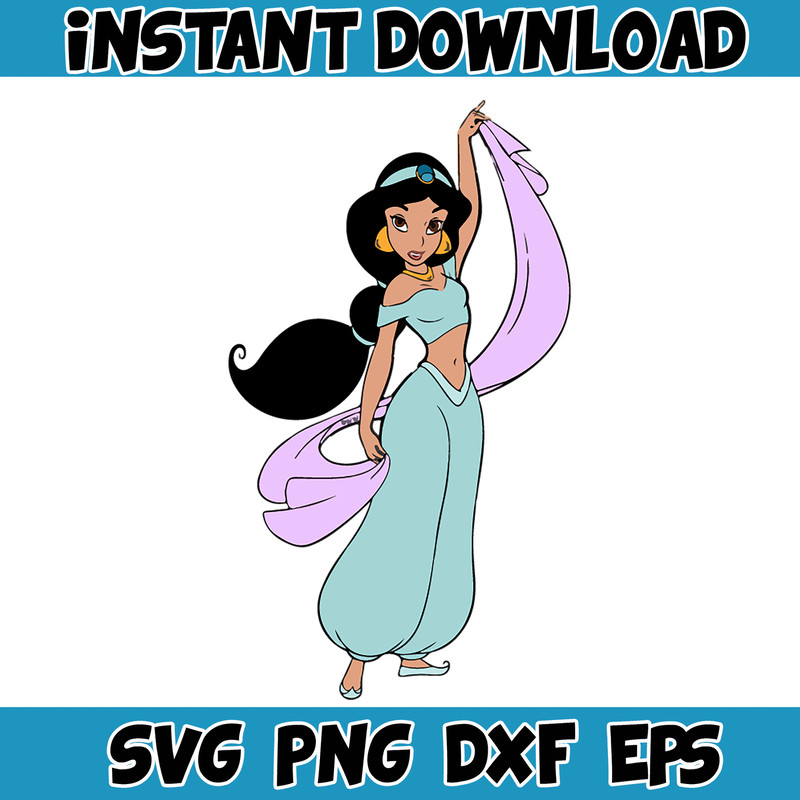 Aladdin SVG, Layered SVG, Aladdin Cut File, Aladdin Cricut file, Princess Jasmine Cut File , Princess SVG (21).jpg