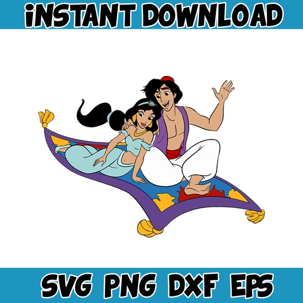 Aladdin SVG, Layered SVG, Aladdin Cut File, Aladdin Cricut f - Inspire ...