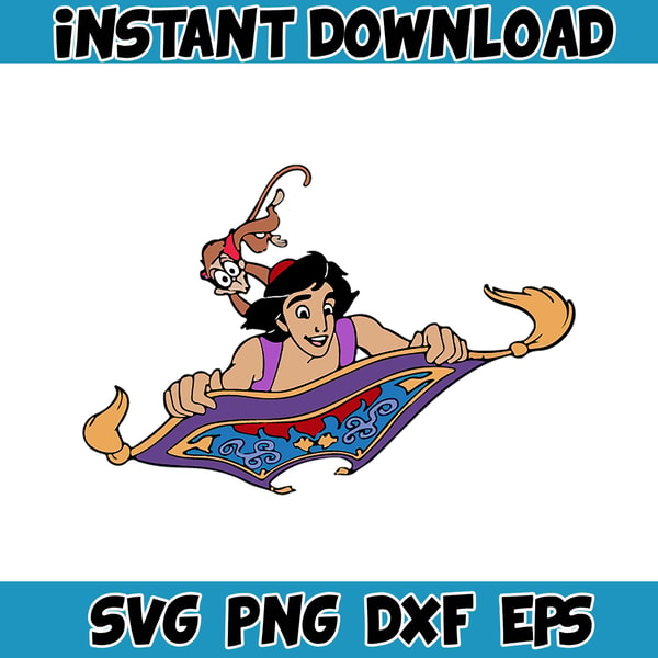 Aladdin Cut Aladdin SVG, Layered SVG, Aladdin Cut File, Aladdin Cricut f | Inspire ...