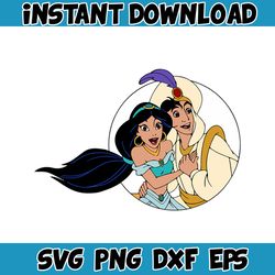 aladdin svg, layered svg, aladdin cut file, aladdin cricut file, princess jasmine cut file , princess svg (45)