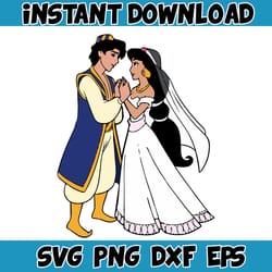 aladdin svg, layered svg, aladdin cut file, aladdin cricut file, princess jasmine cut file , princess svg (49)