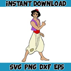 aladdin svg, layered svg, aladdin cut file, aladdin cricut file, princess jasmine cut file , princess svg (50)