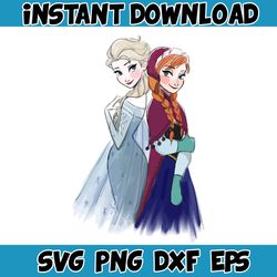 frozen svg, frozen svg, anna svg, olaf svg, frozen silhouette, frozen clipart (22)