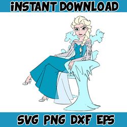 frozen svg, frozen svg, anna svg, olaf svg, frozen silhouette, frozen clipart (23)