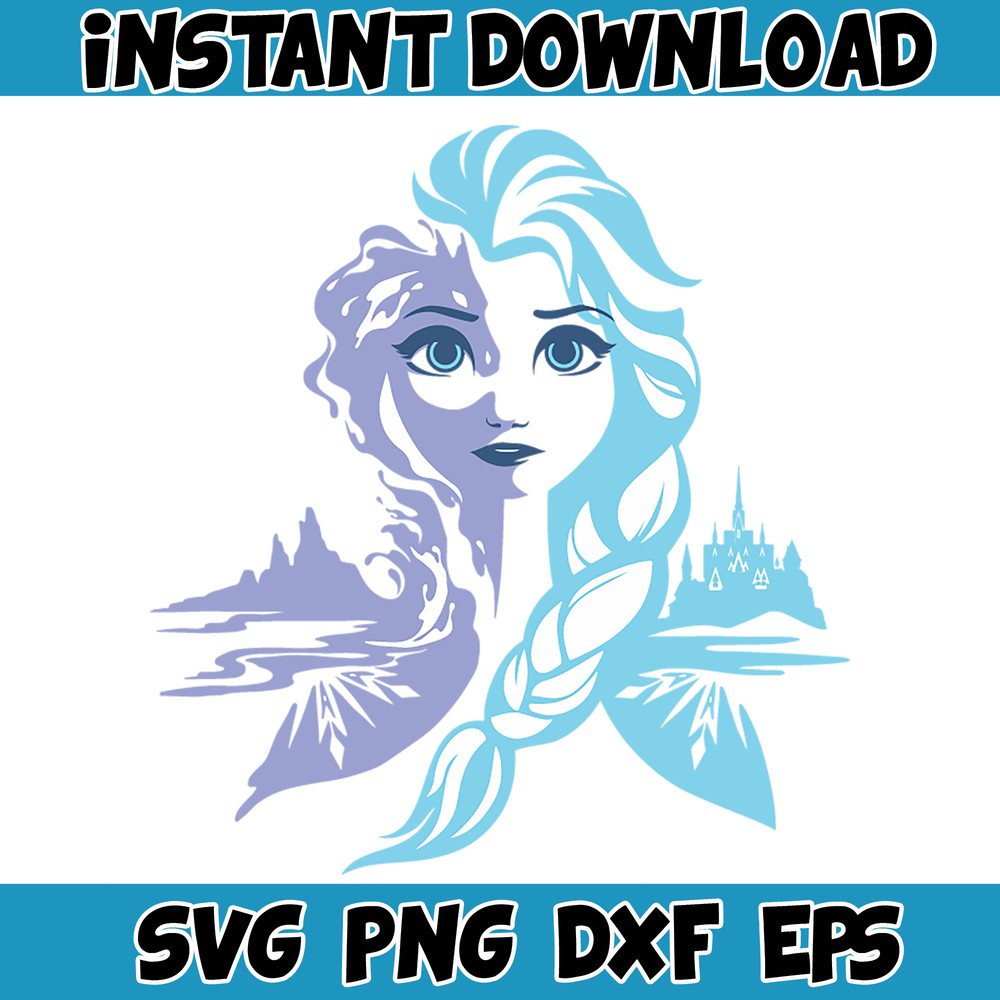 Frozen SVG, Frozen Svg, Anna Svg, Olaf Svg, Frozen Silhouette, Frozen Clipart (48).jpg