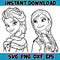 Frozen SVG, Frozen Svg, Anna Svg, Olaf Svg, Frozen Silhouette, Frozen Clipart (60).jpg