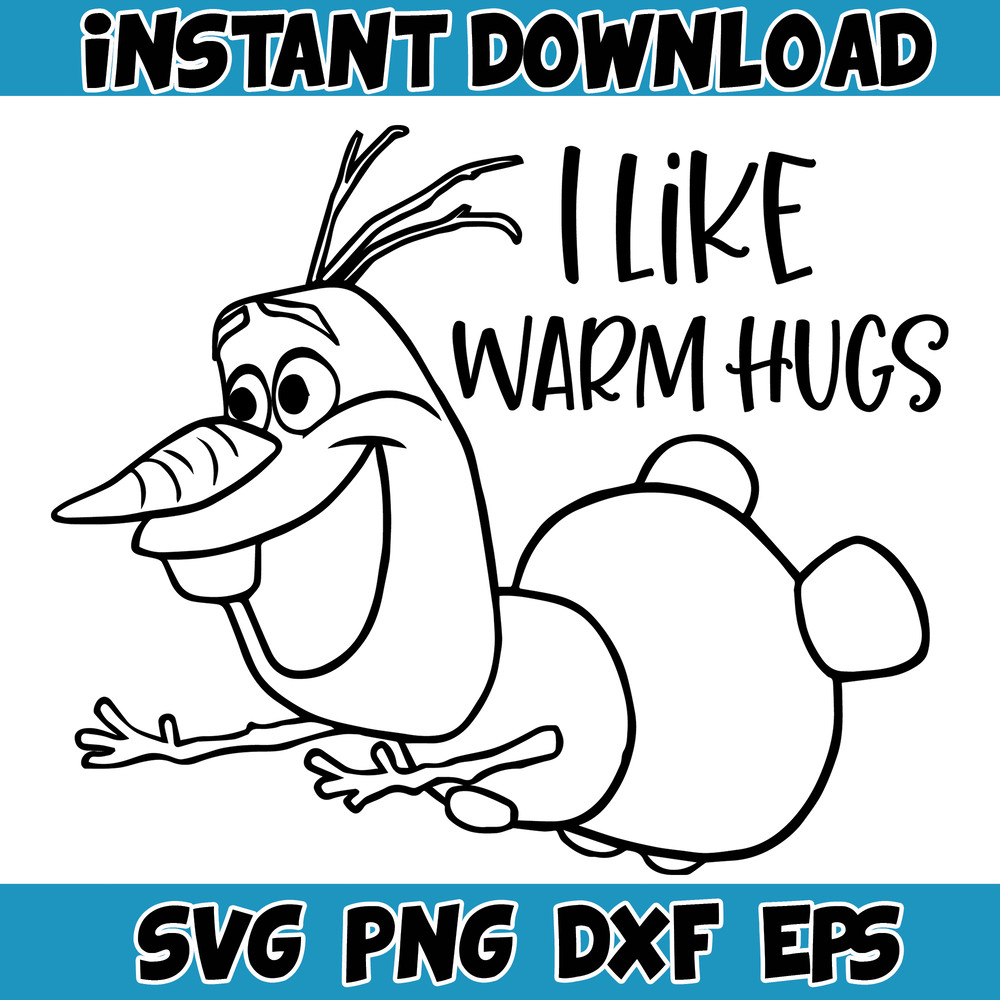 Frozen SVG, Frozen Svg, Anna Svg, Olaf Svg, Frozen Silhouette, Frozen Clipart (61).jpg