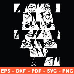 all eyes of sasuke svg, naruto svg, uchiha sasuke svg, manga anime svg, anime svg - download file