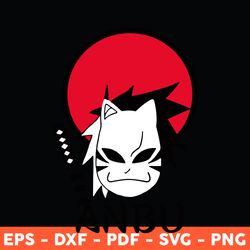 anbu ninja svg, anbu svg, naruto shippuden svg, anime svg, naruto svg, anime manga svg, png, eps - download file