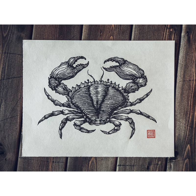 linocut print sea crab-3.jpg