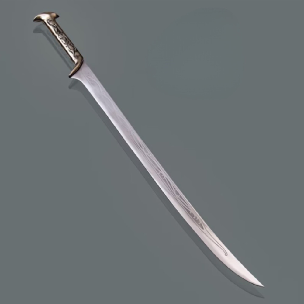 Stunning Thranduil Sword LOTR Replica with Sheath  HighQuality Stainless Steel Blade 2png
