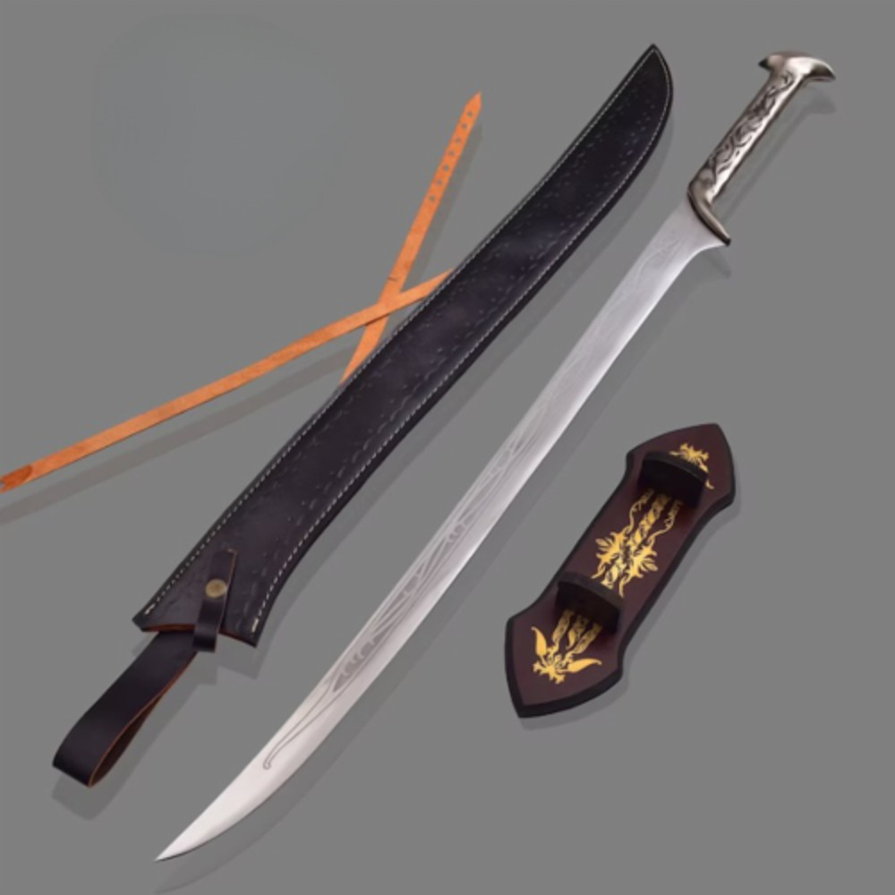 Stunning Thranduil Sword LOTR Replica with Sheath  HighQuality Stainless Steel Blade 3png