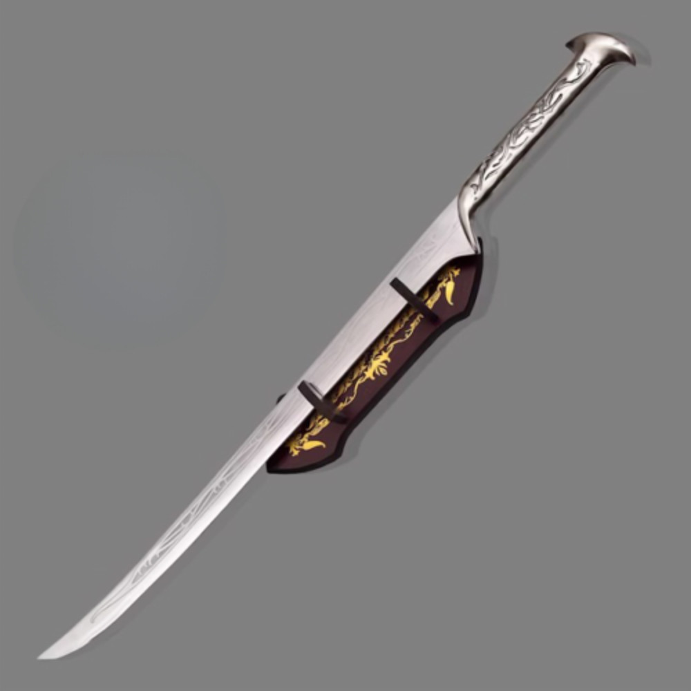 Stunning Thranduil Sword LOTR Replica with Sheath  HighQuality Stainless Steel Blade 4png